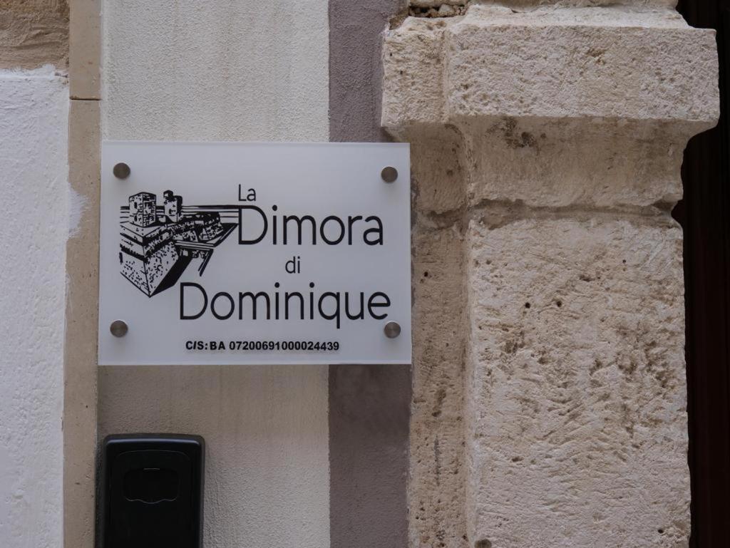 Apartamento La Dimora Di Dominique Bari Exterior foto